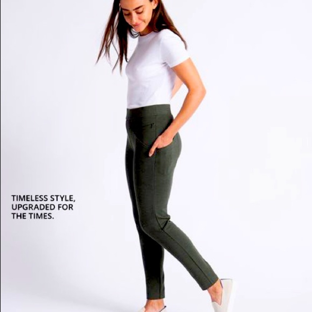 Betabrand zippered journey pants